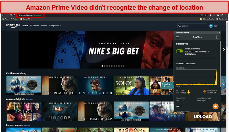 Streaming — Doesn’t Unblock Any Platforms